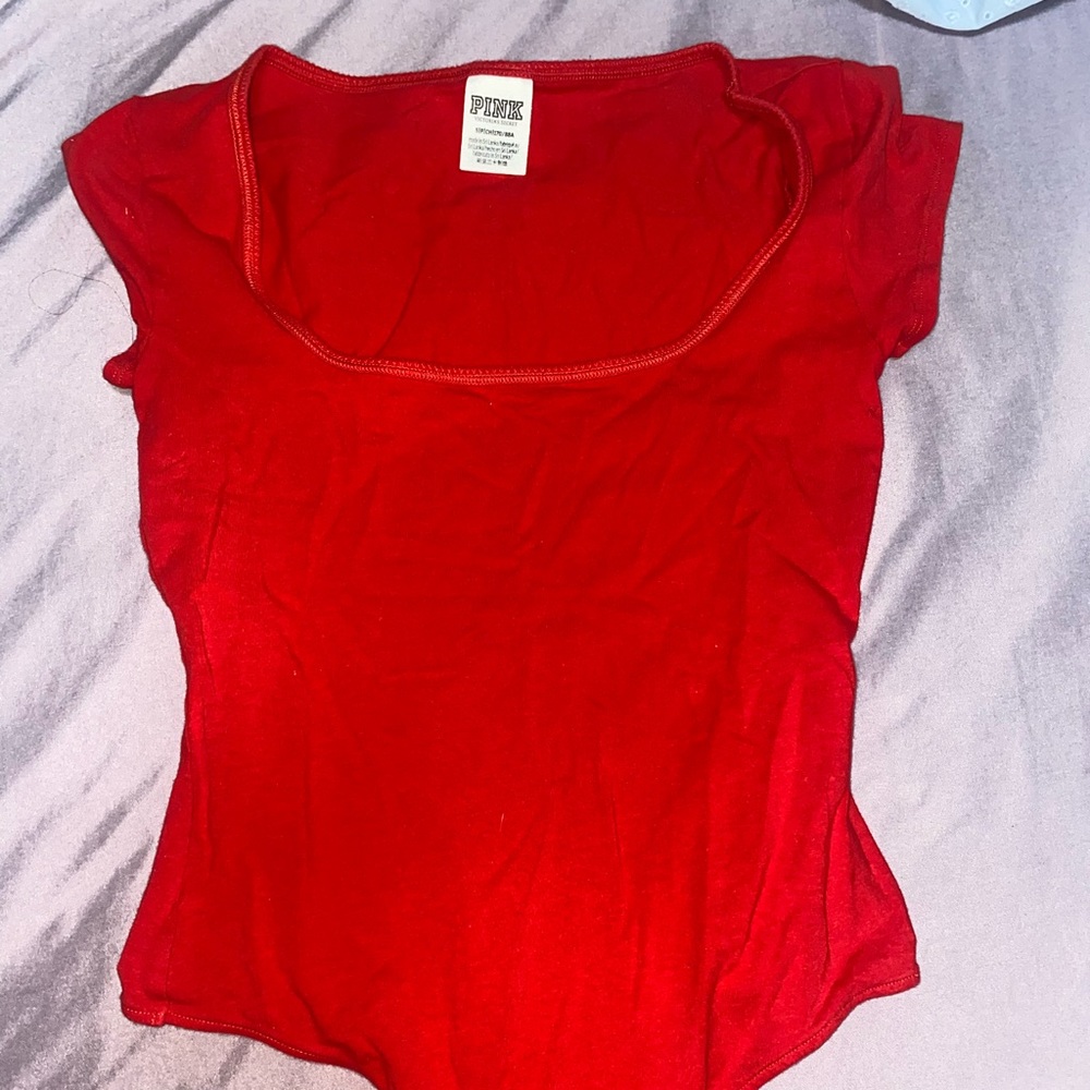 pink bodysuit